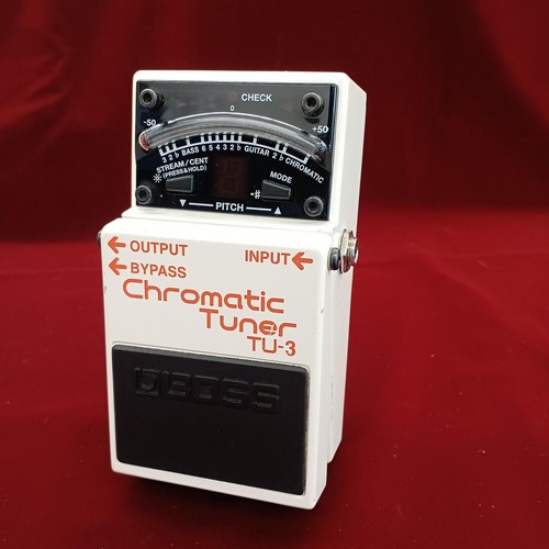 Boss tuner used - tuner,