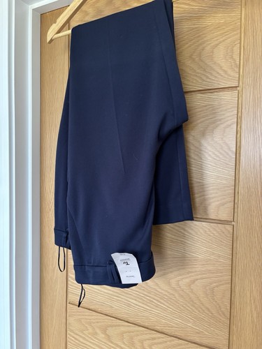 Women navy trousers - women's,
