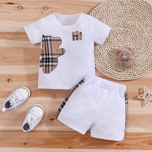 2pcs baby clothes set bear - clothes,