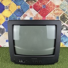 Daewoo GB14Q2T  14" Portable CRT Colour TV Cube Television Retro Gaming Tested