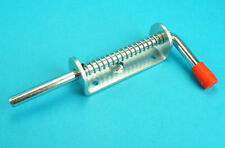 Large 220mm Spring Lock Shoot Bolt 12mm dia. for Shed Stable Door Gate & Trailer