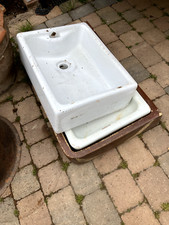 3no belfast sink for use as garden planter etc.