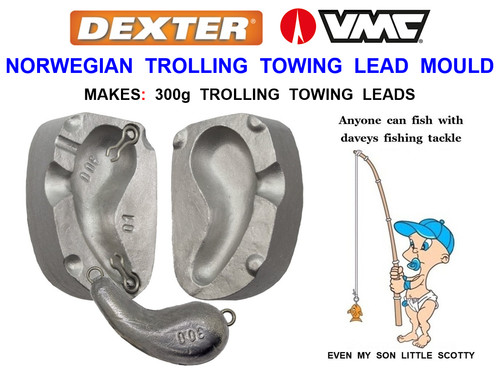 300g norwegian trolling lead - norwegian,