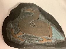 REG BEACH SLATE Carved Plaque