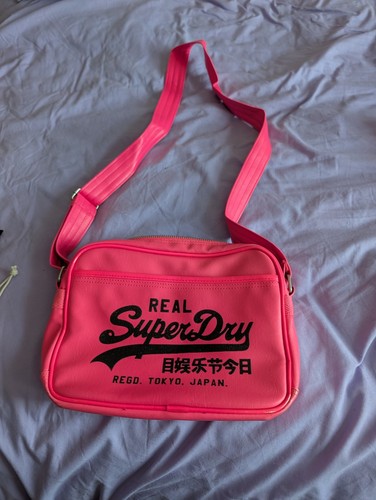 Superdry pink cross - pink,