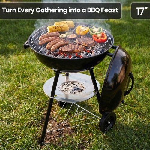 Portable charcoal bbq grill - charcoal,