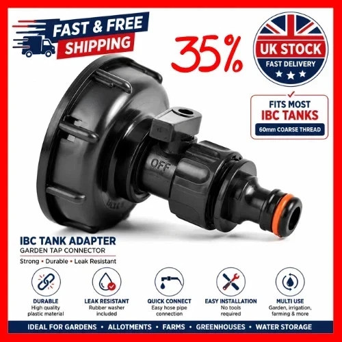 Ibc tank adaptor connector - ibc,