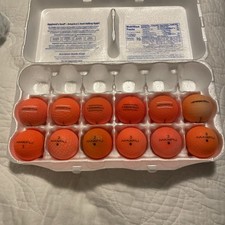 12 Maxfli Straightfli Orange