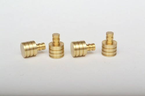 Brass feet for small boxes - feet,