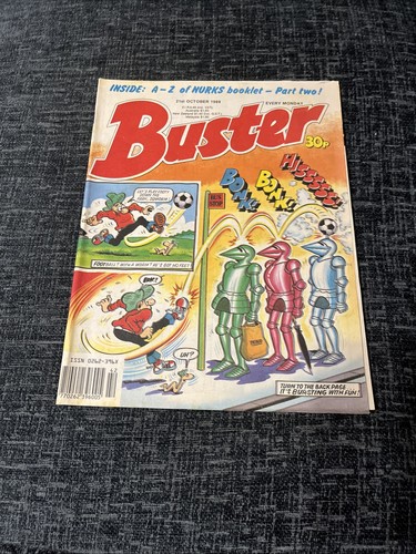 Buster comic october 1989 - -,