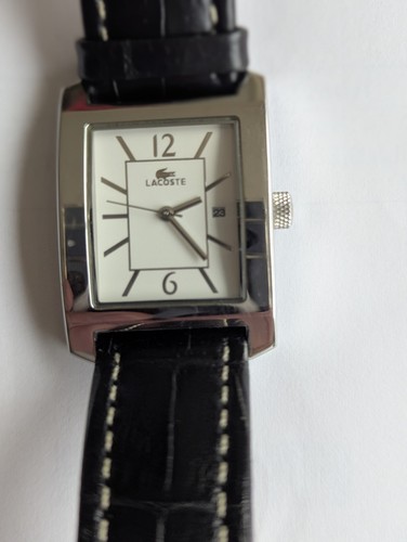 Lacoste watch new battery vgc - lacoste,