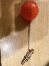 Side Entry Reconditioned Gravity Ball Valve.9mm Orifice.New Washer.Fits Cistern.