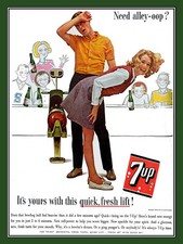 7up retro metal aluminium - 7up,,
