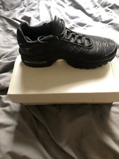 All Black Nike TNs Air. Condition- Brand new unworn, unused size- 4  