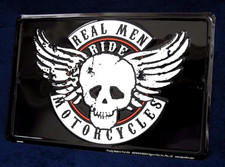REAL MEN Ride MOTORCYCLES *US