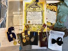 Buffaloes Medals etc - Ronald J Paice - Duke of Connaught Chapter Portsmouth