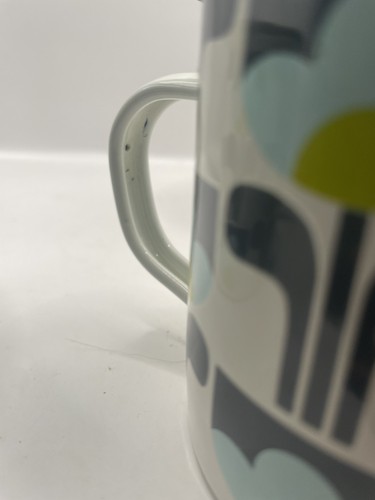 Rare orla kiely green enamel - kiely,