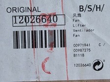 🚨Bosch OEM Fridge Fan Motor