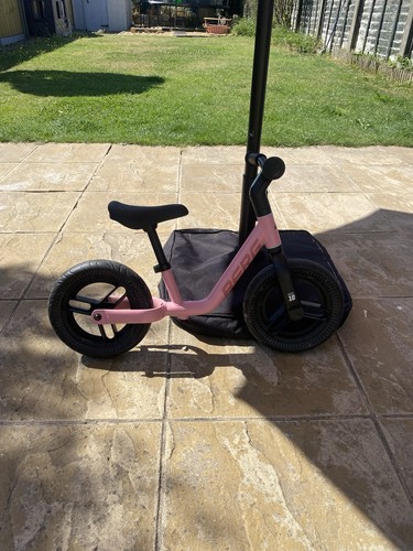 Pink balance bike - pink, 12