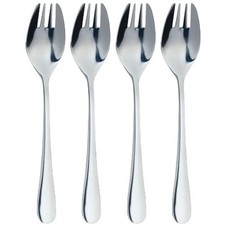 Versatile 4-Piece Spork Set in
