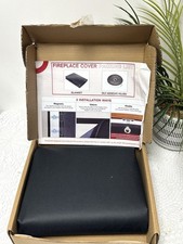 Fireplace Cover, Draft Blocker.Fireplace Blanket for Heat Loss, Fireplace