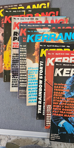 Early kerrang magazines issues - early,