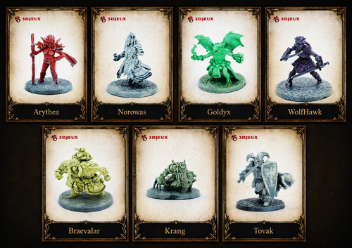 Game upgrade kit mage knight - kit,