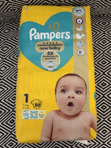 Pampers premium protection - protection, new