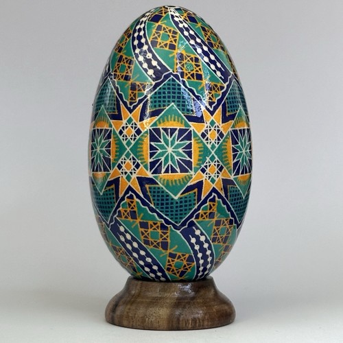 Real ukrainian pysanky goose - real, pysanky.
