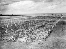 American cemetery cliff