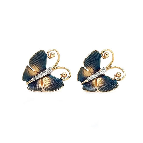 Natural diamond butterfly - natural,