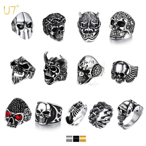 Skull crossbones signet ring - signet,