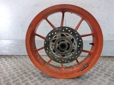 KTM RC  WHEEL REAR WHEEL , STRAIGHT , FEW MARKS - DISC INCLUDED BUT WORN '15