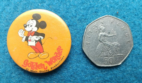 Golden wonder mickey mouse - golden,