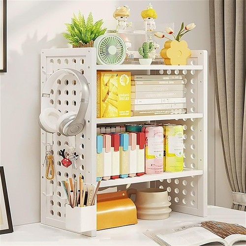 Wooden desktop bookshelf tidy - desktop,