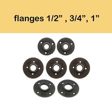 Cast Iron Pipe Flanges 1/2"