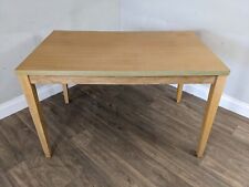 DINING TABLE Solid Oak Effect Laminate Tabletop Removable Legs Scandi Style