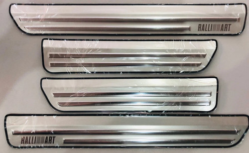 Lancer ralliart scuff plates - scuff,