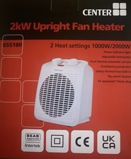 Center 2kw Upright Fan Heater