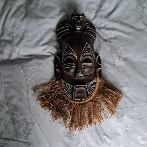 African mask wooden - mask,