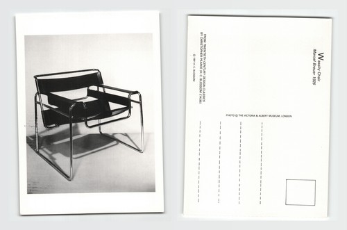 Postcard wassily chair - postcard,