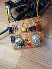Guitar effects pedal internal parts - untested, but signal runs through when on.