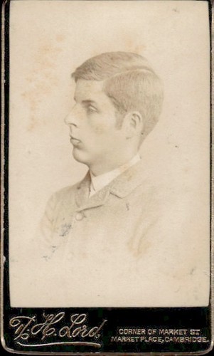 Man side portrait - man, lord