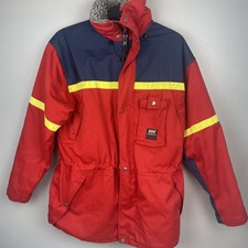 Vintage Helly Hansen Jacket Mens size S Coat Insulated Fisherman
