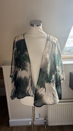 Green leafy kimono size - size, by