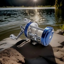 Ricochet 300 Multiplier Fishing Reel – Sea Boat / Pier Casting Reel Excellent