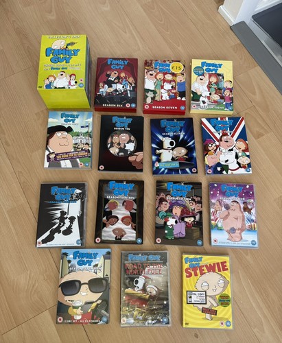 Family guy seasons dvd - family,