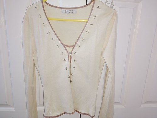 Nougat twin set vest - nougat,