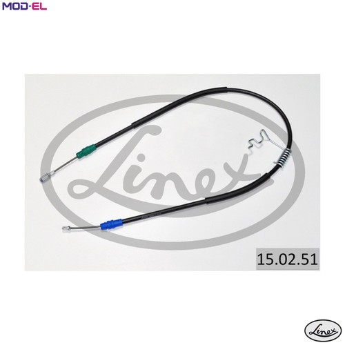 Cable pull parking brake - pull,
