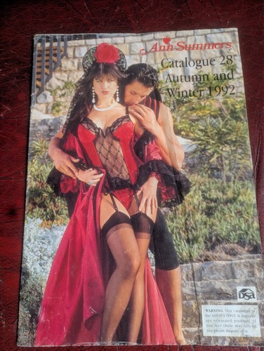 Ann summers lingerie catalogue - ann,